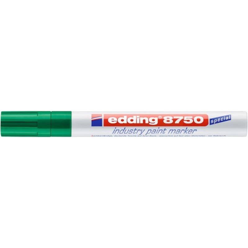 Marker olejowy EDDING przemysłowy 8750 zielony 2-4mm