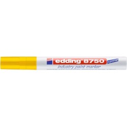 Marker olejowy EDDING przemysłowy 8750 żółty 2-4mm