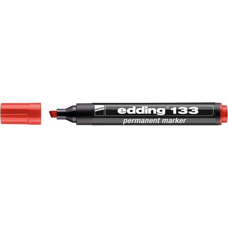 Marker permanentny EDDING 133 czerwony 1-5 mm
