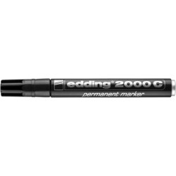 Marker permanentny EDDING 2000 C czarny 1.5-3mm