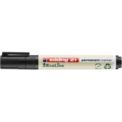 Marker permanentny EDDING ecoline 21 czarny 1.5-3mm
