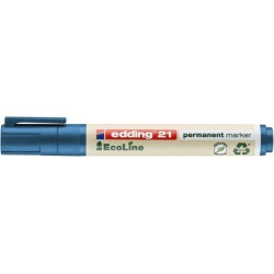Marker permanentny EDDING ecoline 21 niebieski 1.5-3mm