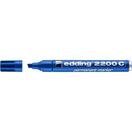 Marker permanentny EDDING 2200 C niebieski 1-5 mm