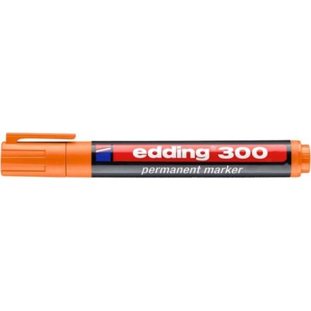 Marker permanentny EDDING 300 pomarańczowy 1.5-3mm