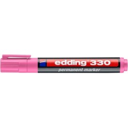 Marker permanentny EDDING 330 różowy 1-5mm