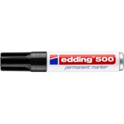 Marker permanentny EDDING 500 czarny 2-7mm