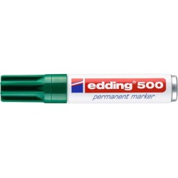 Marker permanentny EDDING 500 zielony 2-7mm