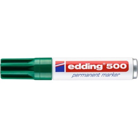 Marker permanentny EDDING 500 zielony 2-7mm