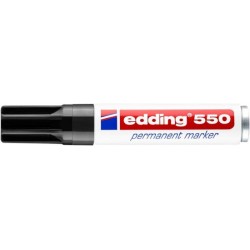 Marker permanentny EDDING 550 czarny 3-4 mm