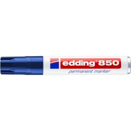 Marker permanentny EDDING 850 niebieski 5-15 mm