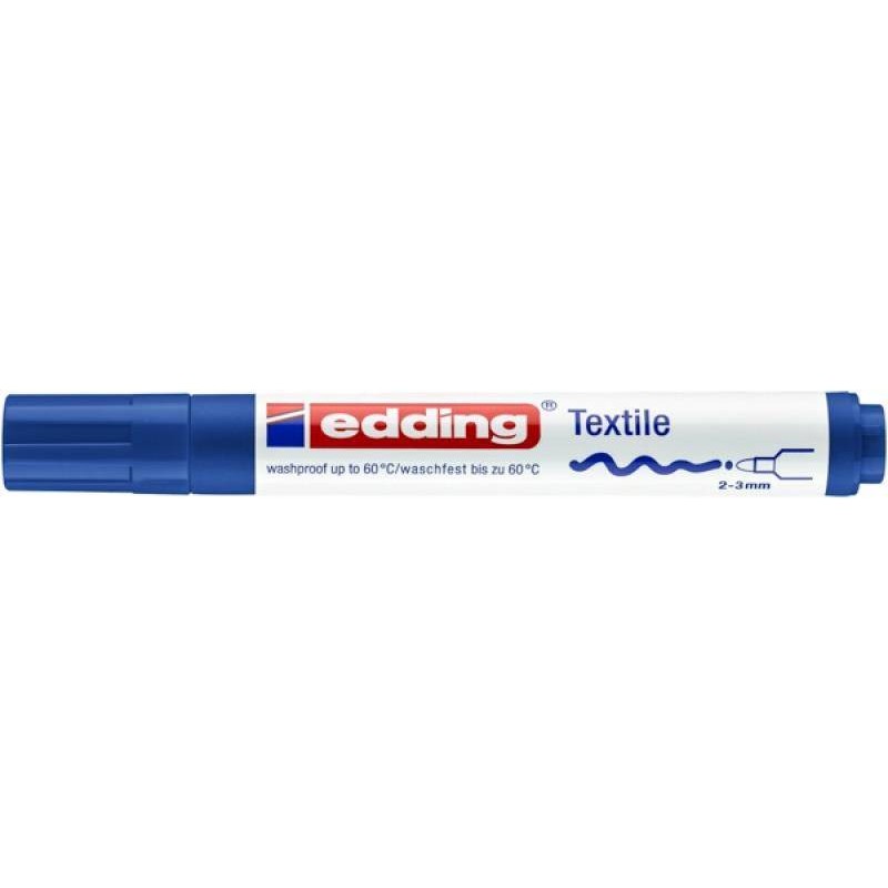 Marker tekstylny EDDING 4500 niebieski 2-3 mm
