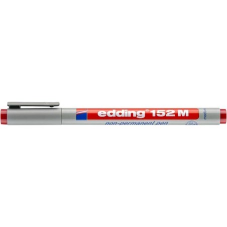 Marker zmywalny EDDING 152 M czerwony 1mm