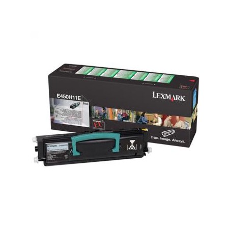 Lexmark oryginalny toner E450H11E, black, 11000s, return