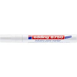 Marker olejowy EDDING przemysłowy 8750 biały 2-4mm