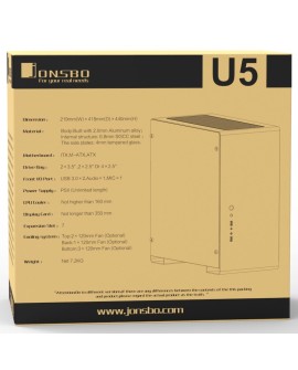 Jonsbo U5 Srebrny