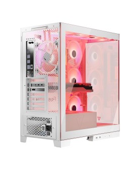 MODECOM OBUDOWA VOLCNO SPACE APEX ARGB MIDI WHITE