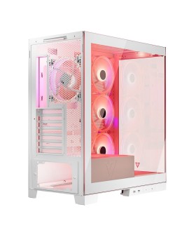 MODECOM OBUDOWA VOLCNO SPACE APEX ARGB MIDI WHITE