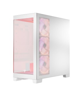 MODECOM OBUDOWA VOLCNO SPACE APEX ARGB MIDI WHITE