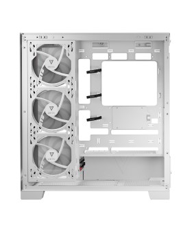 MODECOM OBUDOWA VOLCNO SPACE APEX ARGB MIDI WHITE