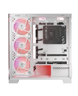 MODECOM OBUDOWA VOLCNO SPACE APEX ARGB MIDI WHITE
