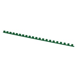 Grzbiet plastikowy 8mm (45 kartek) OFFICE PRODUCTS zielony 100 szt.