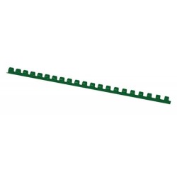 Grzbiet plastikowy 10mm (65 kartek) OFFICE PRODUCTS zielony 100 szt.