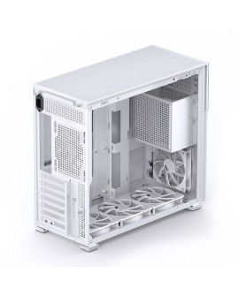 Jonsbo D41 MESH Screen ATX Tempered Glass - white