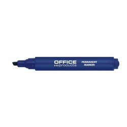 Marker permanentny OFFICE PRODUCTS niebieski ścięta 1-5mm
