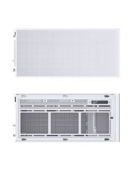 Jonsbo D41 MESH Screen ATX Tempered Glass - white