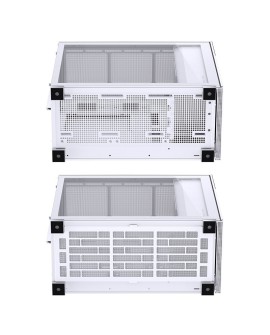 Jonsbo D41 MESH Screen ATX Tempered Glass - white