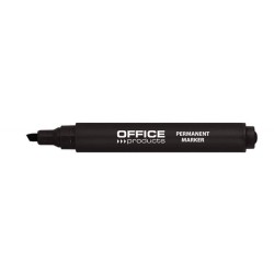 Marker permanentny OFFICE PRODUCTS czarny ścięta 1-5mm