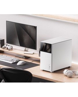 Jonsbo D41 MESH Screen ATX Tempered Glass - white