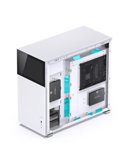 Jonsbo D41 MESH Screen ATX Tempered Glass - white
