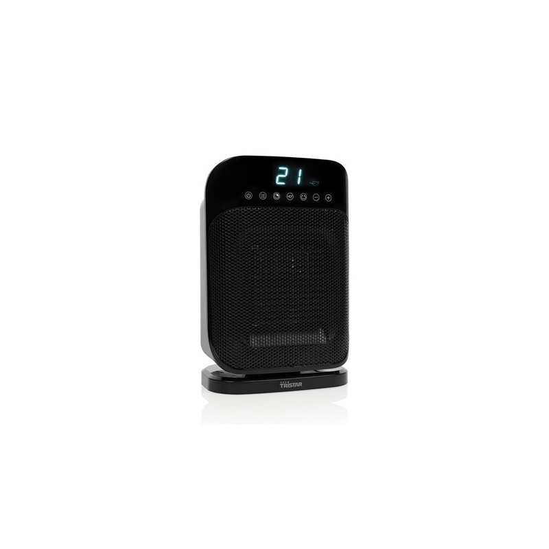 Tristar KA-5074 Grzałka ceramiczna 1800 W Liczba poziomów mocy 3 Nadaje się do pomieszczeń o powierzchni do 20 m2 Czarny IP21