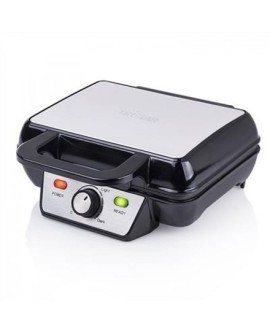 Tristar WF-2195 gofrownica 2 gof. 1000 W Czarny, Stal nierdzewna