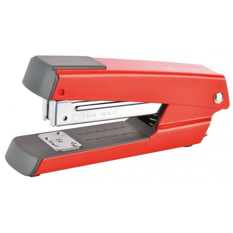 Zszywacz metalowy KANGARO DS-35 czerwony 30 kart