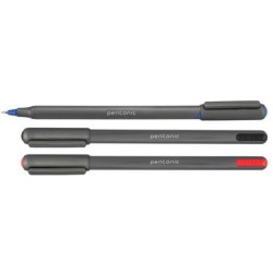 Długopis kulkowy LINC PENTONIC S-7024RED-DZ czerwony 1.0 srebrna obudowa