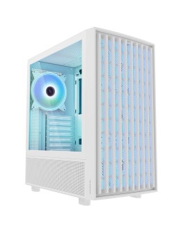 MODECOM OBUDOWA BREEZE ARGB FLOW MIDI USB TYPE -C BIAŁA