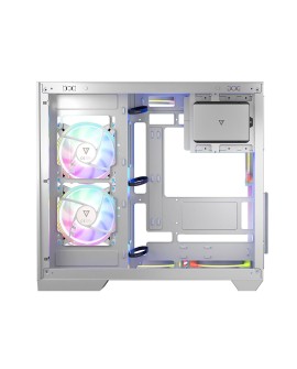MODECOM OBUDOWA VOLCNO PANORAMA APEX ARGB 3F MIDI WHITE