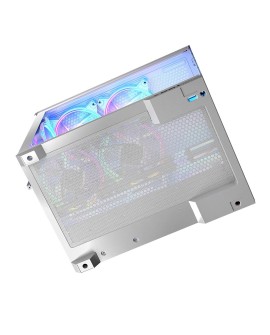 MODECOM OBUDOWA VOLCNO PANORAMA APEX ARGB 3F MIDI WHITE