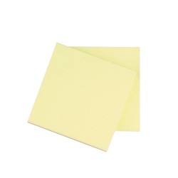 Karteczki samoprzylepne 76x76mm Q-CONNECT jasno żółte 100kart