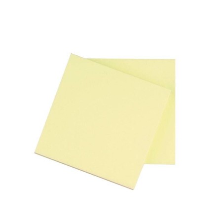 Karteczki samoprzylepne 76x76mm Q-CONNECT jasno żółte 100kart