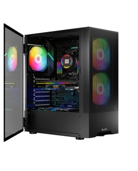 LOGIC OBUDOWA ARYA ARGB MIDI USB 3.0 BLACK