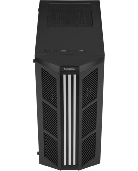 OBUDOWA AEROCOOL PGS PRIME-G-BK-v1 RGB czarna