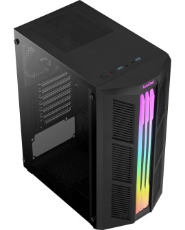 OBUDOWA AEROCOOL PGS PRIME-G-BK-v1 RGB czarna