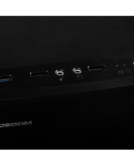 Obudowa MODECOM Trend Air AM-TREN-AIR-000000-0002 (ITX, Micro ATX kolor czarny)
