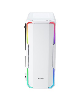 BitFenix Enso RGB Mid Tower, Szkło Hartowane - Białe