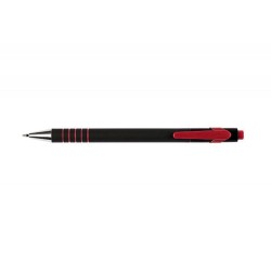 Długopis  automatyczny Q-CONNECT LAMBDA czerwony 0.7mm