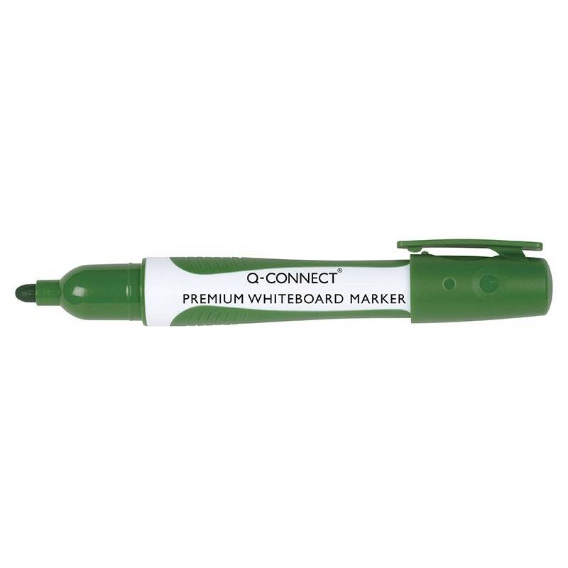 Marker suchościeralny Q-CONNECT zielony okrągła 2-3mm