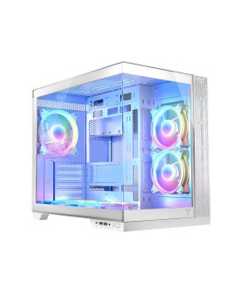 MODECOM OBUDOWA VOLCNO PANORAMA APEX ARGB 5F MIDI WHITE